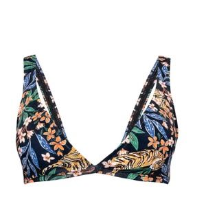 TRISHA TRIANGLE SWIM TOP